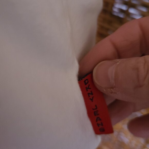 DKNY Jeans Sleeveless Graphic Print White Women's Size XL Cowgirls Wanted Bling - Picture 3 of 5